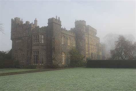 Castle Fog Foggy Hawarden Castle Mist Image 86047 On