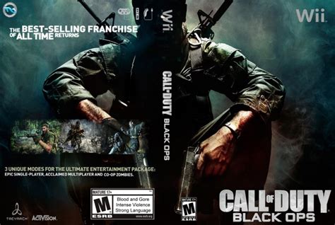 Call Of Duty Black Ops Wii Box Art Cover By Arcadiancrush
