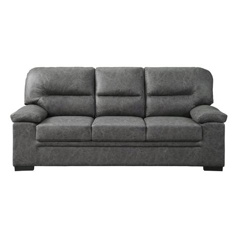 Transitional Emerald Green Microfiber Sofa Furniture Of America Sm2271