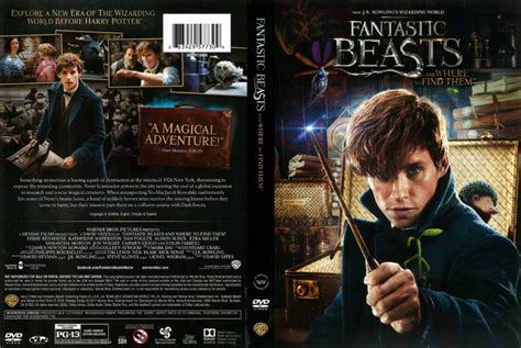 Fantastic Beasts And Where To Find Them 2016 R1 Dvd Cover Dvdcovercom