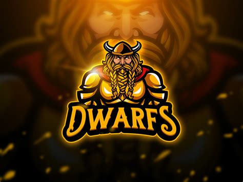 Dwarfs Mascot Esport Logo Uplabs