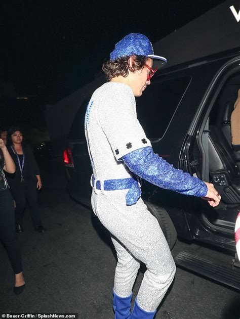 Harry Styles Re Imagines Himself As La Dodgers Baseball Squads Number