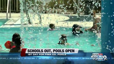 Pima County Public Pools Officially Open For The Summer