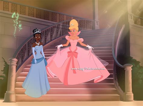 Tiana And Charlotte By Nippy13 On Deviantart The Princess And The