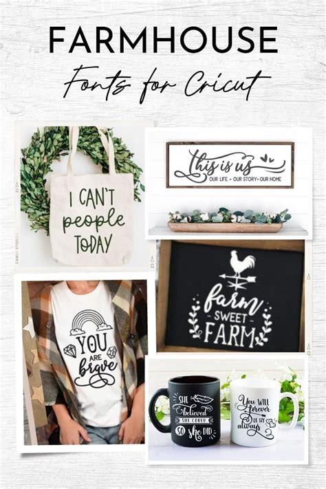 9 Best Farmhouse Fonts For Cricut That Youll Absolutely Love