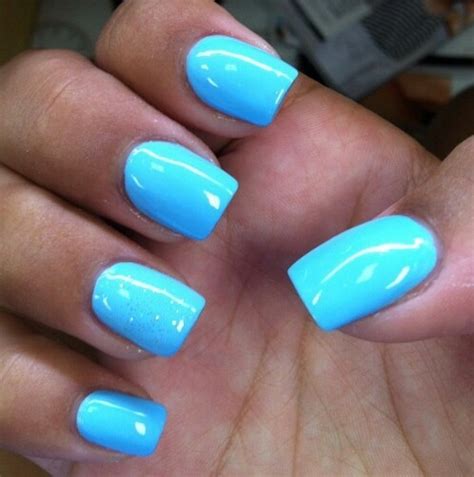 sky blue nails pictures   images  facebook tumblr pinterest  twitter
