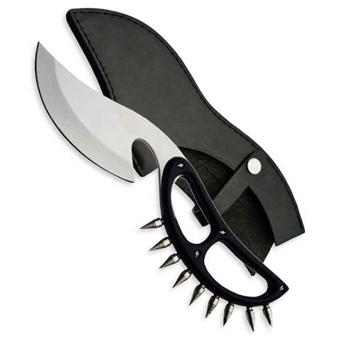Spiked Combat Knuckle Knife Night Slasher Weapon Spiked Cobra