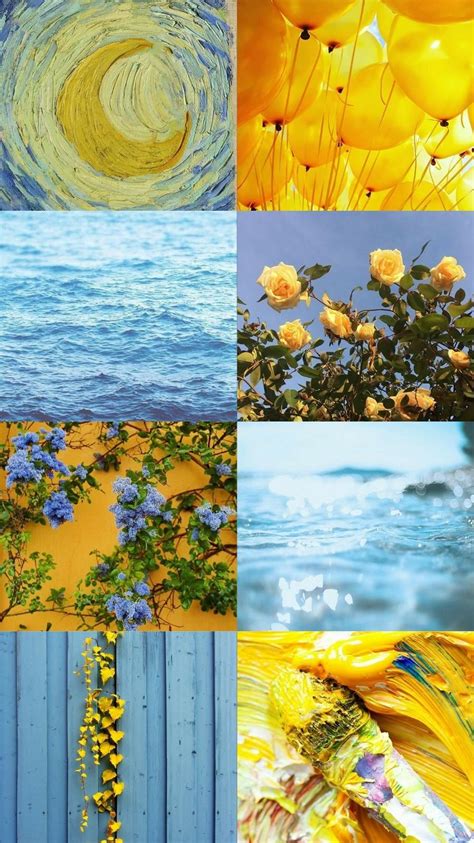 Blue And Yellow Aesthetic Wallpapers Wallpaper Cave