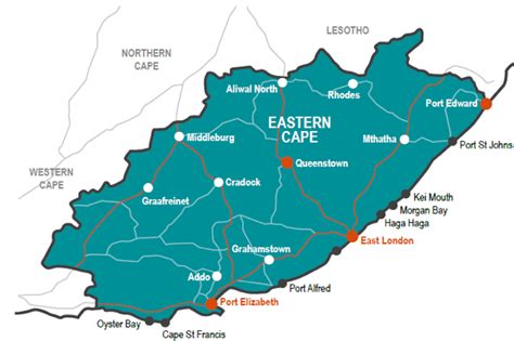 Maps Visit Eastern Cape