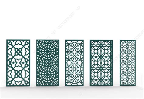 30 Decorative Islamic Pattern 3d Models And Vector Files Etsy