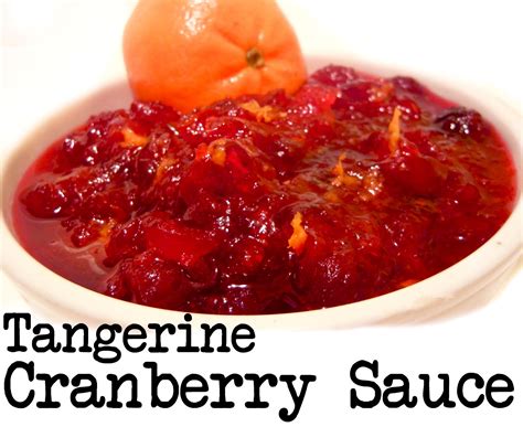 Dereks Kitchen Tangerine Cranberry Sauce