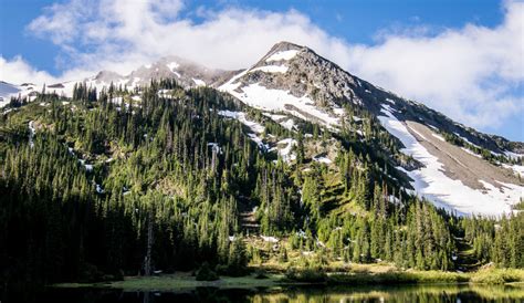 Vandring I Olympic National Park Moose Lake Hike My Heart Out En