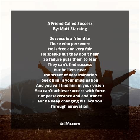 Short Poems On Success And Hard Work