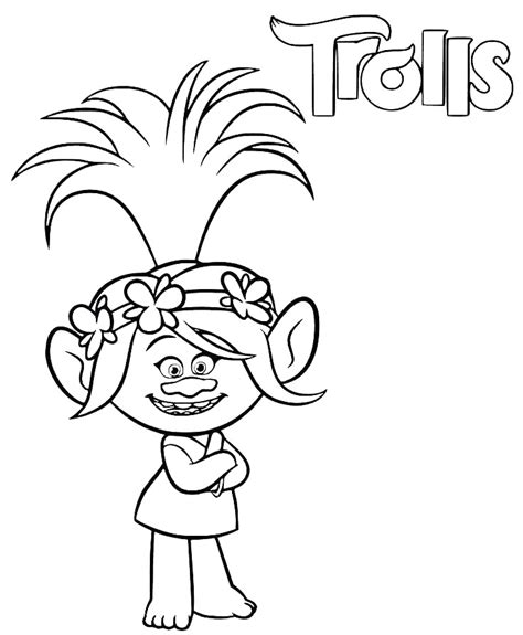 Trolls the movies is one of the animated films that many kids like. Poppy Coloring Pages - Best Coloring Pages For Kids