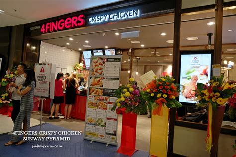 The shopping mall was opened in july 1997. 4Fingers Crispy Chicken @ Sunway Pyramid « Home is where ...