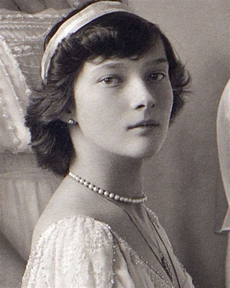 Close Up Detail Of Grand Duchess Tatiana Nikolaevna Of Russia A