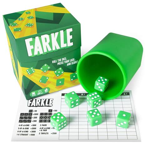 Farkle Dice Set Everything You Need To Play Dice Game Depot