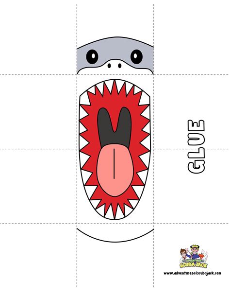 Printable Shark Puppet Printable Word Searches