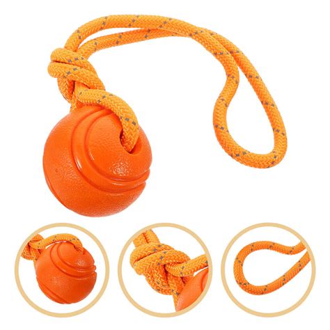 4 Pieces Play With The Ball Dog Tug Toy Diversion Pet Ebay