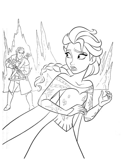 144 Dessins De Coloriage Reine Des Neiges à Imprimer Sur