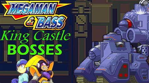 Mega Man And Bass King Castle Bosses Youtube
