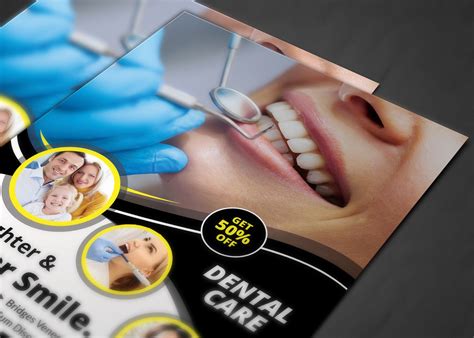 Dental Flyer Flyer Dental Template Design