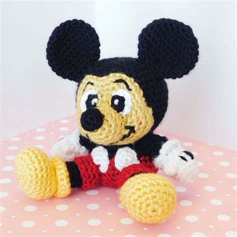 Mickey Crochet Pattern With Video Tutorial Studio Crafti Crochet