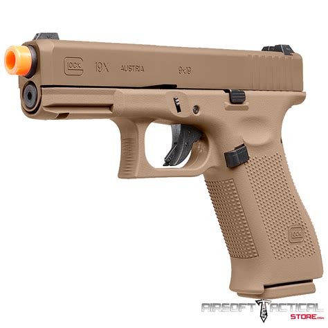 Fully Licensed Glock 19x Gas Blowback Airsoft Pistol Type Green Gas By Elite Force Airsoft