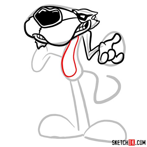 This step by step lesson progressively builds upon each previous step until you get. How to draw Chester Cheetah - SketchOk - step-by-step ...
