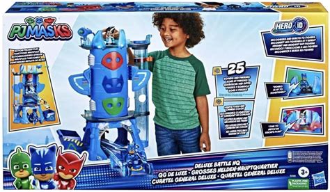 Pj Masks Deluxe Battle Hq Preschool Toy Headquarters Playset With 2