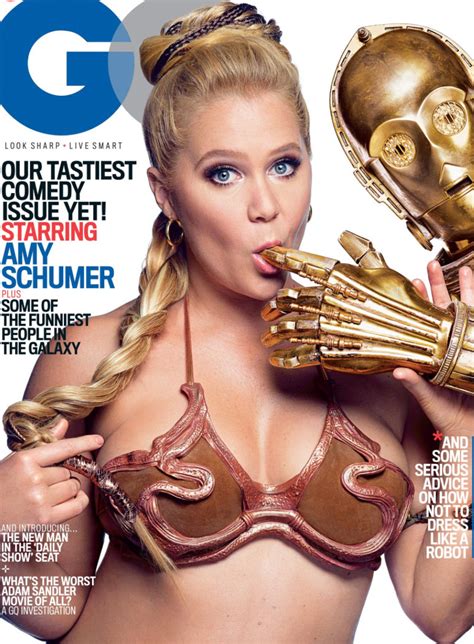 Did Gqs Star Wars Photoshoot With Comedy Amy Schumer Go Too Far Impulse Gamer