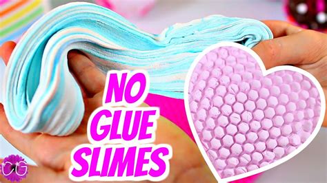 3 Easy No Glue Slimes Our Best Diy Slimes Without Glue Or Borax Youtube
