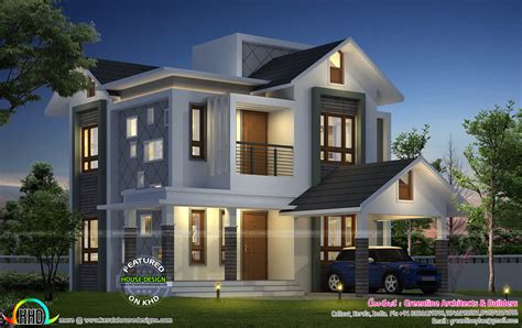 Awesome House With Estimated Cost Of ₹21 Lakhs Kerala Home Design And