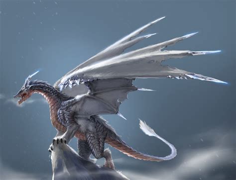 Ice Dragon Wooju Ko On Artstation At