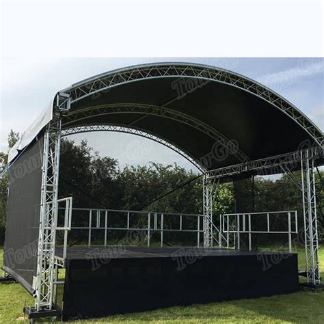 Tourgo Aluminum Circular Roof Truss With Portable Stage Tourgo Event