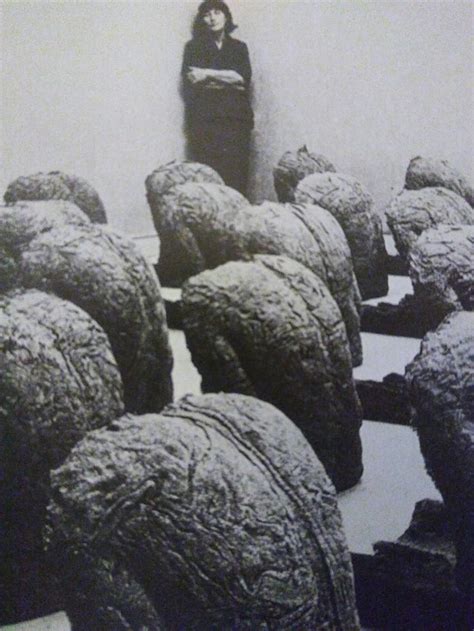 Backs By Magdalena Abakanowicz These Figurative Works Show The Stoic