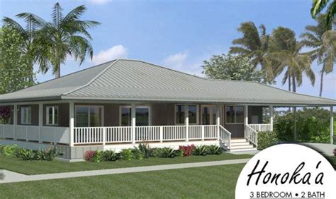 Hawaiian Plantation Style House Plans Hpm Honokaa Packaged Home Home