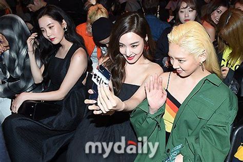 Tiffany Seohyun And Hyoyeon Attended Pushbutton S Event Hyoyeon Girls Generation Seohyun