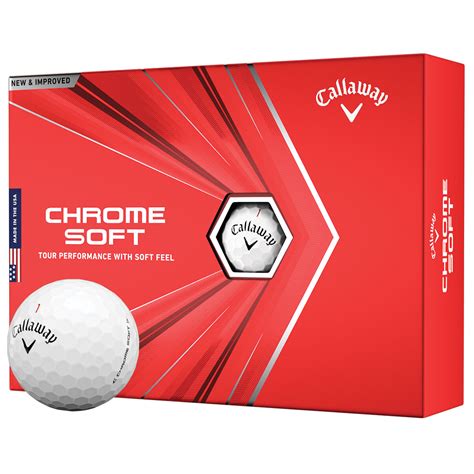 Callaway Golf Chrome Soft 12 Golf Ball Pack From American Golf