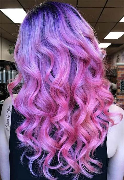 Lavender And Pink Hair