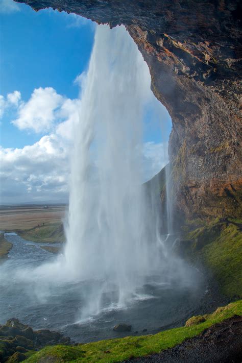 The Power Of The Seljalandsfoss Waterfall Iceland Oc 3648 × 5472 Rearthporn