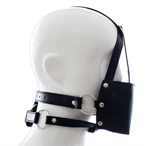 silent silicone mouth gag bondage restraints pu leather open mouth ball head harness fetish