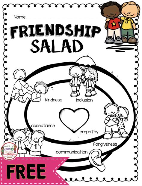 Kindergarten Friendship Lessons