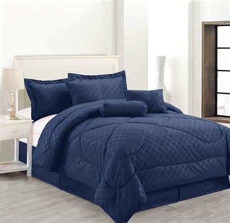 Blue Full Size Comforter Set Mi Zone Skylar 4 Piece Blue Grey Full