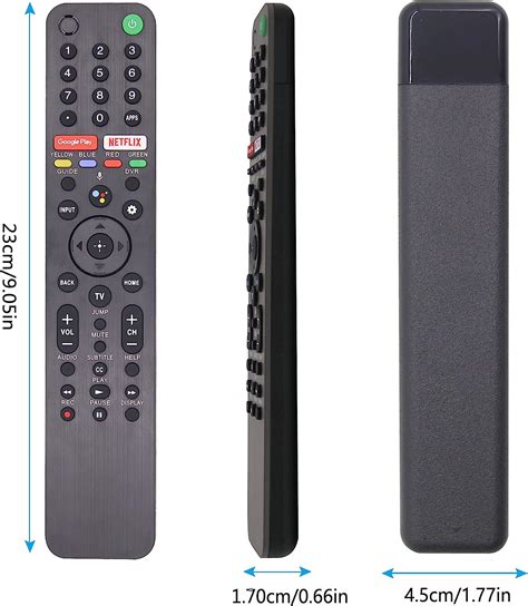 Buy Riry Replacement Universal Voice Tv Remote For Sony Smart Bravia Tv