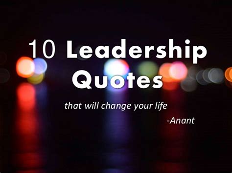 10 Leadership Quotes That Will Change Your Life