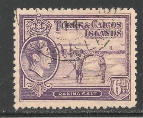 Turks Caicos Islands A VF USED P King George VI EBay