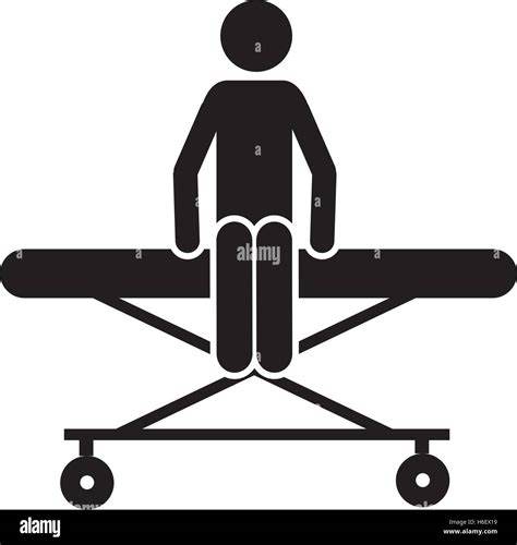 Injured Person Icon Image Vector Illustration Design Stock Vector Image