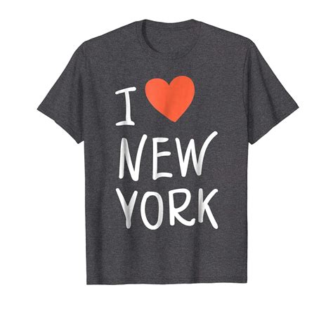 I Love New York T Shirt I Heart New York Souvenir Shirt Ny Ln Lntee