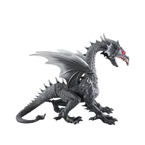 Home Accents Holiday 69 in. Animated Giant Dragon in Grey without Fog Machine-2031-94001 - The ...